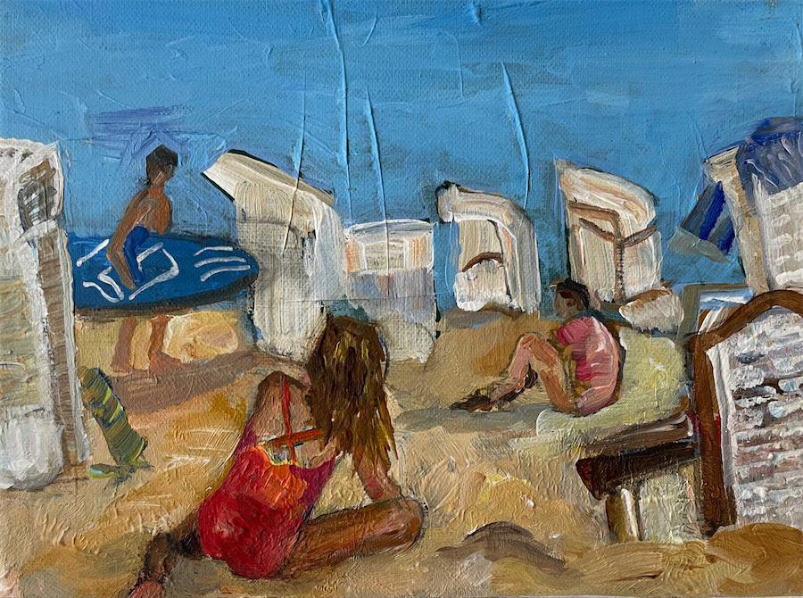 Am Strand, Bild 2