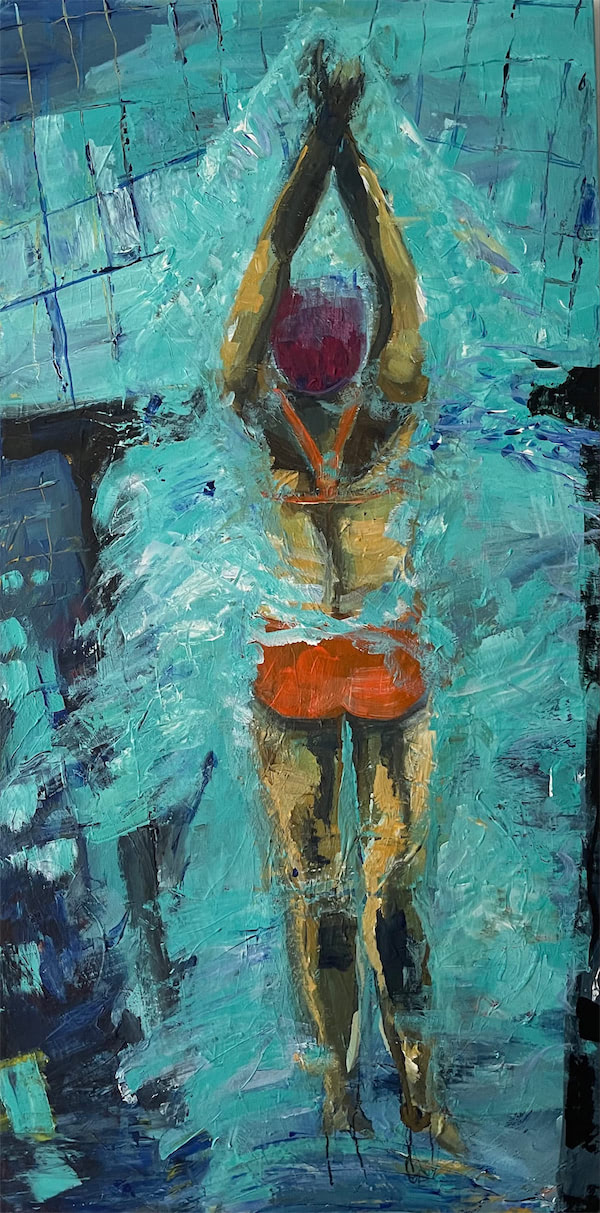 Bild Freischwimmen von Eike Brodersen-Marcks.