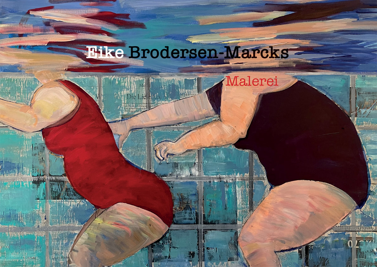 Einladungskarte Vorderseite Eike Brodersen-Marcks