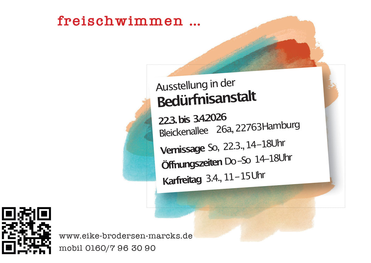 Einladungskarte Bedürfnisanstalt