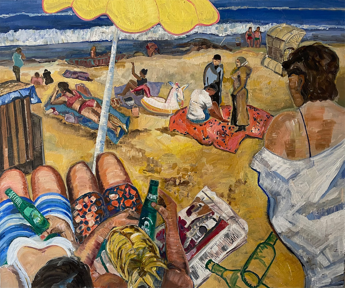 Am Strand von Eike Brodersen-Marcks.
